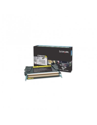 C748 TONER Jaune haute capacité (10K) (C748H1YG)