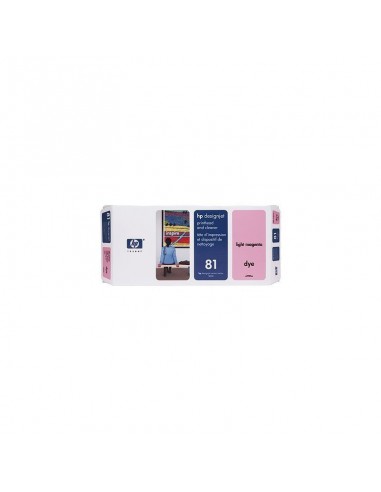 HP 81 Light Magenta Dye Printhead and Printhead Cleaner (C4955A)