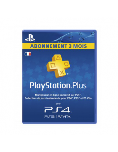 CARTE ABONNEMENT PS4 90 JOURS