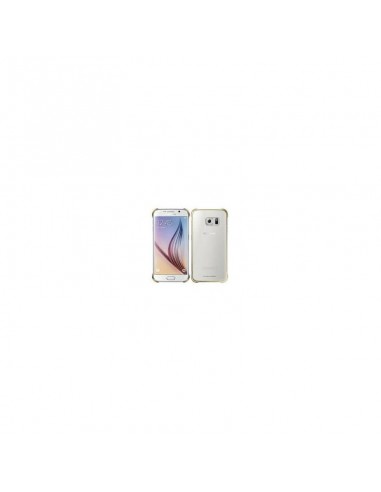 EF-QG920BFEGWW CLEAR COVER S6 FLAT GOLD