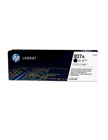 HP 827A Black LaserJet Toner Cartridge (CF300A)
