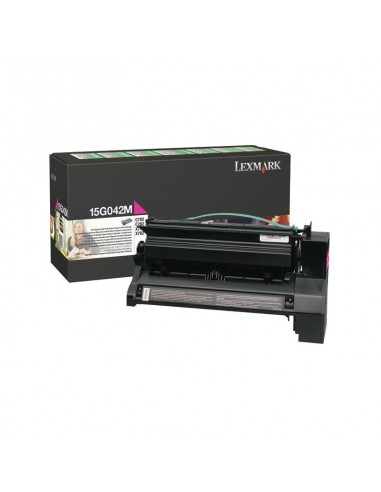 C752, C762, X752e, X762e TONER Magenta haute capacité (15K) (15G042M)