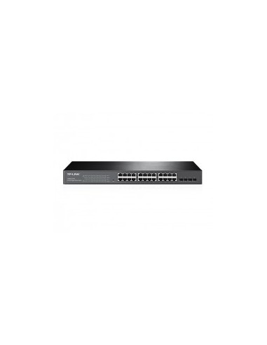 TP-LINK T1600G-28TS (TL-SG2424) Smart Switch JetStream administrable 24 ports Gigabit avec 4 emplacements combinés SFP