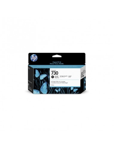 Cartouche d'encre DesignJet HP 730 - Photo noire 130 ml (P2V67A)
