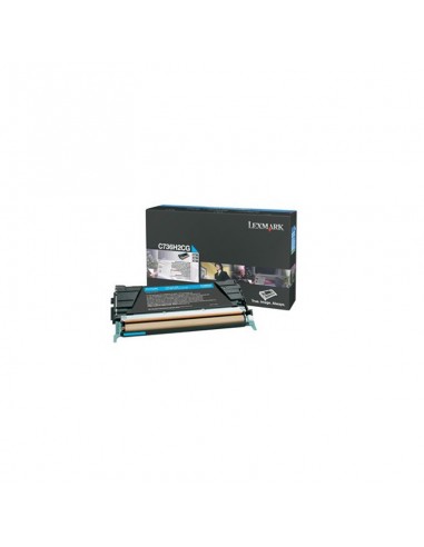 C736, X736, X738 TONER Cyan haute capacité (10K) (C736H2CG)
