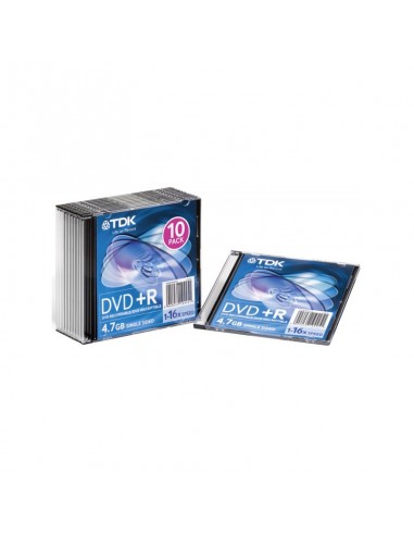 DVD+R 4.7GB 16X 10P SJC