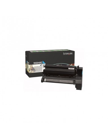 C752, C762, X752e, X762e TONER Cyan haute capacité (15K) (15G042C)