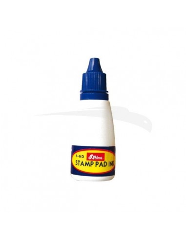 FLACON D'ENCRE A TAMPON S-63 BLEU