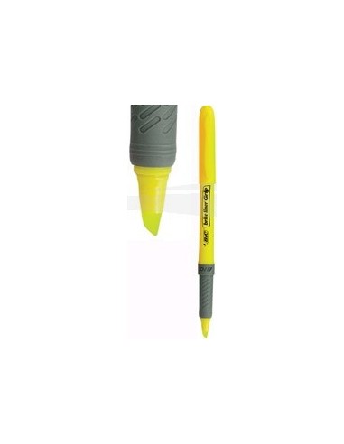 SURLIGNEUR - BIC - BRITE LINER GRIP - Boîte de 12 surligneurs