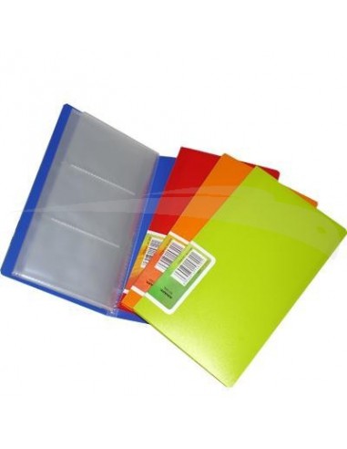 ALBUM CARTES DE VISITE - KINARY - EN POLYPRO - 60 CARTES - Lot de 4 albums