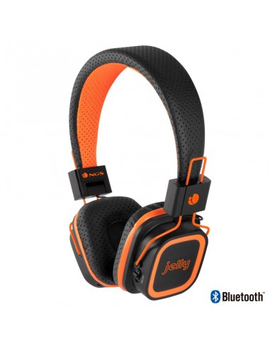 NGS BT HEADPHONE ORANGE ARTICA JELLY