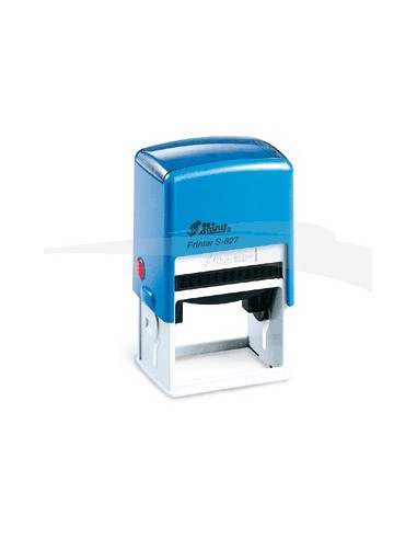 Cachet personnalisable Shiny Printer S-827 format empreinte 50 mm x 30 mm 6 lignes