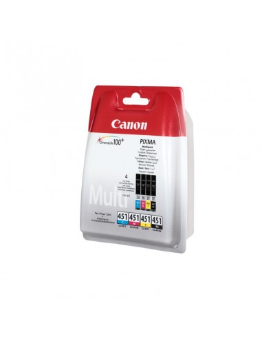 Cartouche d'encre d'origine Pack Canon CLI-451 C/M/Y/BK