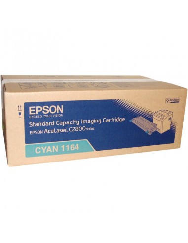 EPSON Toner cyan AL 2800N Capacite Standard (2.000 pages) (C13S051164)