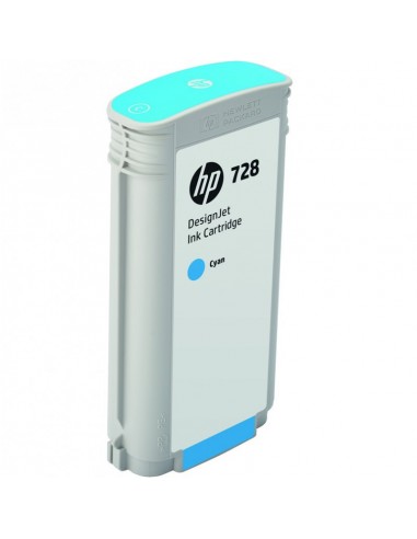 HP 728 130-ml Cyan Cartouche (F9J67A)