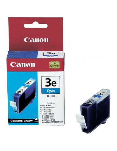 Cartouche d'encre d'origine Cyan Canon BCI-3eC
