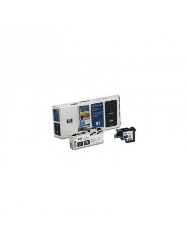 HP 81 Light Cyan Dye tete d'impression et Cleaner (C4954A)