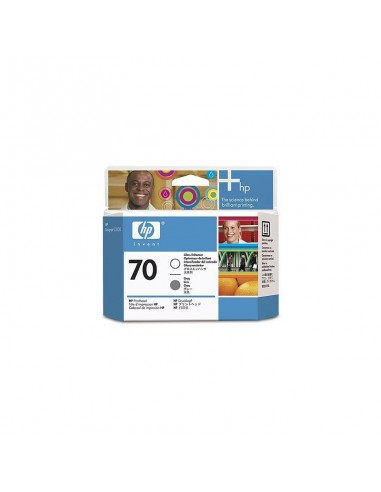 HP 70 Gloss Enhancer and Gray tete d'impression (C9410A)
