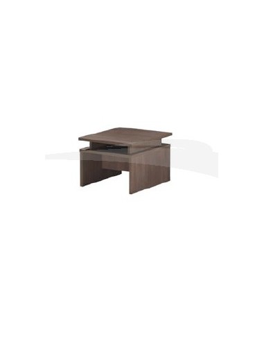Table de café 600W x 600D x 450H Wengé
