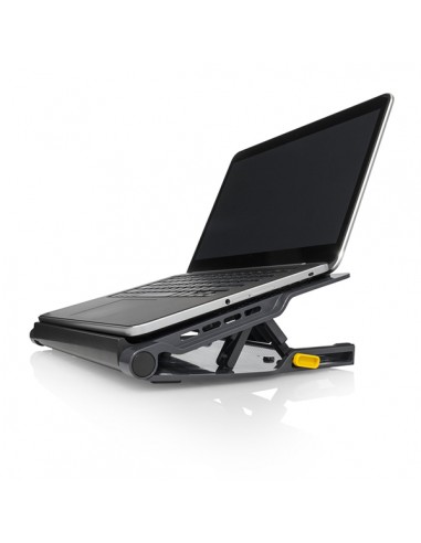 Support ventilateur avec Hub 4 port Chil Mat Noir