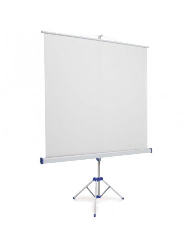 Ecran manuel sur trépied 200 x 200 cm - Blanc mat - ORAY BYRON