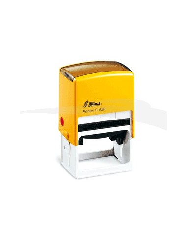 Cachet personnalisable Shiny Printer S-828 format empreinte 56 mm x 33 mm 7 lignes