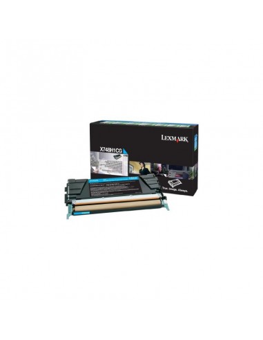 X748 TONER Cyan haute capacité (10K) (X748H1CG)