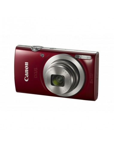 Appareil photo Compact Canon Lxus185 - Rouge (1809C001AA)
