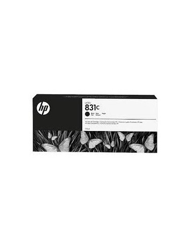 HP 831C 775-ml Black Latex Ink Cartridge