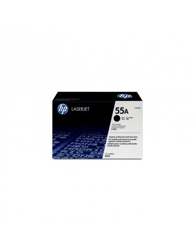Cartouche d'impression noire HP LaserJet 55A (CE255A)