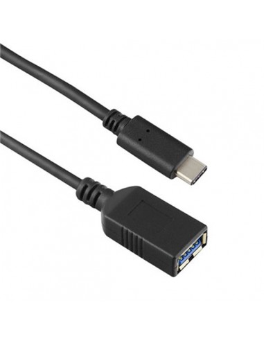 Cable Usb-C / Usb-A 115Cm Noir