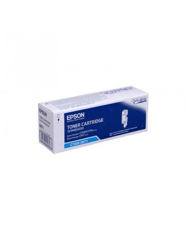 Toner Cyan Capacité Standard EPSON 700 pages (C13S050671)