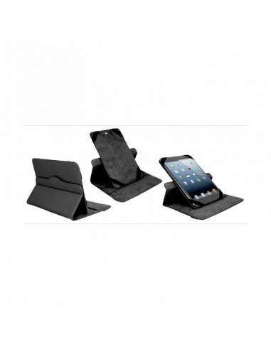 Folio universel pour tablette PC 6''/7'' avec étui rotatif (portrait/paysage) et amovible
