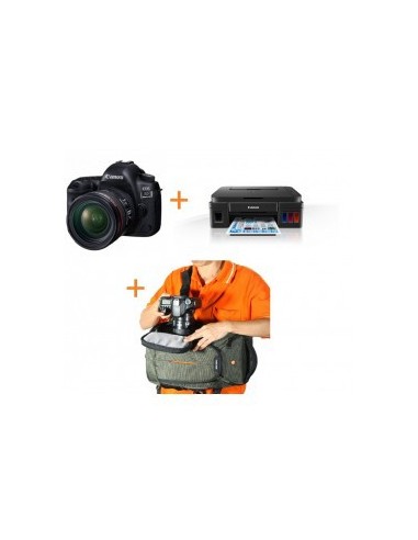 CAMERA EOS 5D + SAC + PIXMA G3400