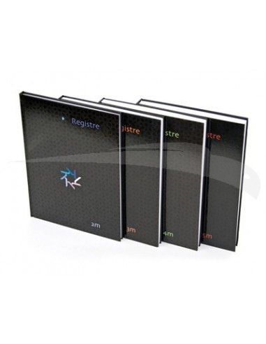REGISTRE 4 MAINS -EXPRESS OFFICE 5*5 mm 384 PAGES