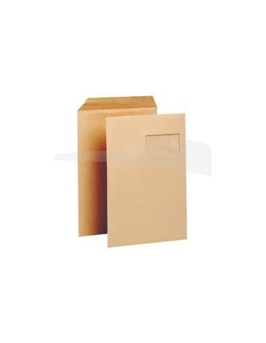 POCHETTE KRAFT - OPEN SYSTEM - 500 POCHETTES - 132x187mm - 90g