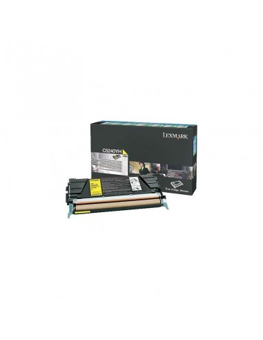 C524, C532, C534 Carttouche de toner Jaune haute capacité (5K) (C5240YH)