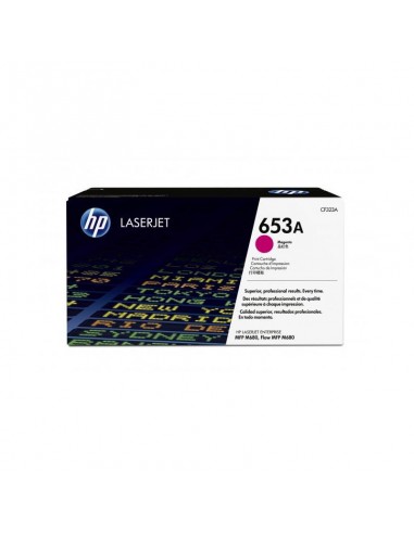 CF323A - HP 653 Magenta Original LaserJet TONER with Color Sphere Technology (CF323A)