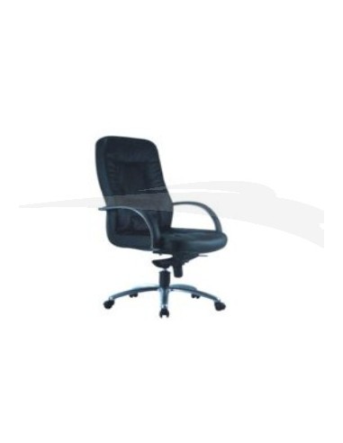 Fauteuil président en PU noir