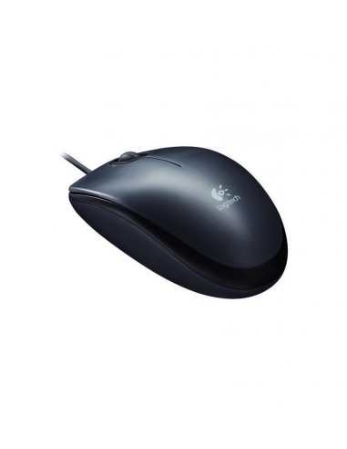 LOGITECH Corded Mouse M100 ( Mouton) Black (910-001602)