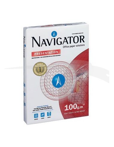 RAMETTE DE PAPIER BLANC NAVIGATOR A4 100 G 250 FEUILLES LOT DE 10