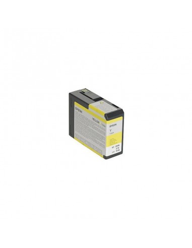 Cartouche d'encre Epson SP 3800/3880 (80ml) jaune (C13T580400)