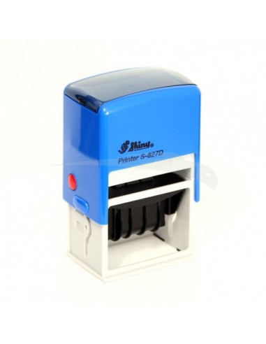 Dateur automatique Shiny Printer S-827D format empreinte 50 mm x 30 mm 4 lignes