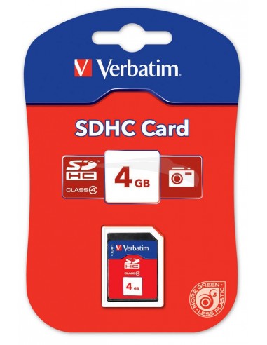 Carte Mémoire SD 4 Go - VERBATIM