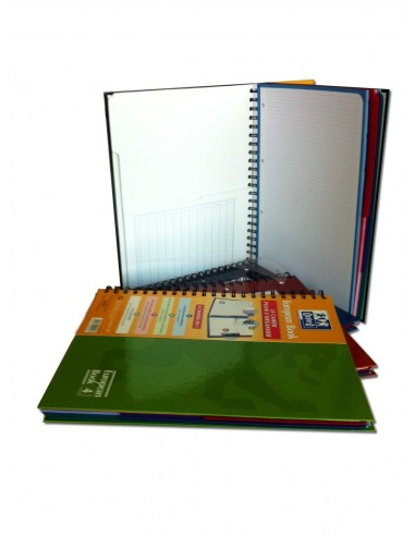 Bloc Notes - Oxford - \"EuropeanBook\" couverture Polypro 3 intercalaires / 6 pochettes