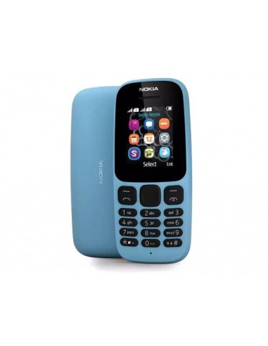 NOKIA 105 /Bleu /1,8Pouce /TFT /Radio FM