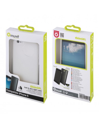 Minigel Ultrathin Case Transparent muvit Apple iPhone 6 Plus