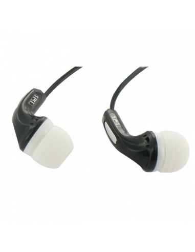 Ecouteurs Fizz stéréo jack 3.5 Noir
