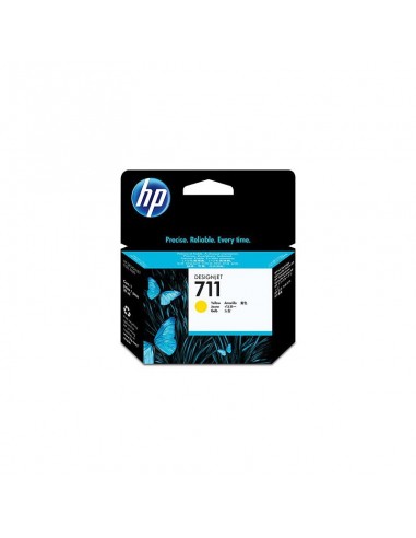 Cartouche d'encre jaune 29 ml HP 711 (CZ132A)