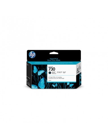 Cartouche d'encre DesignJet HP 730 - Noir mate 130 ml (P2V65A)